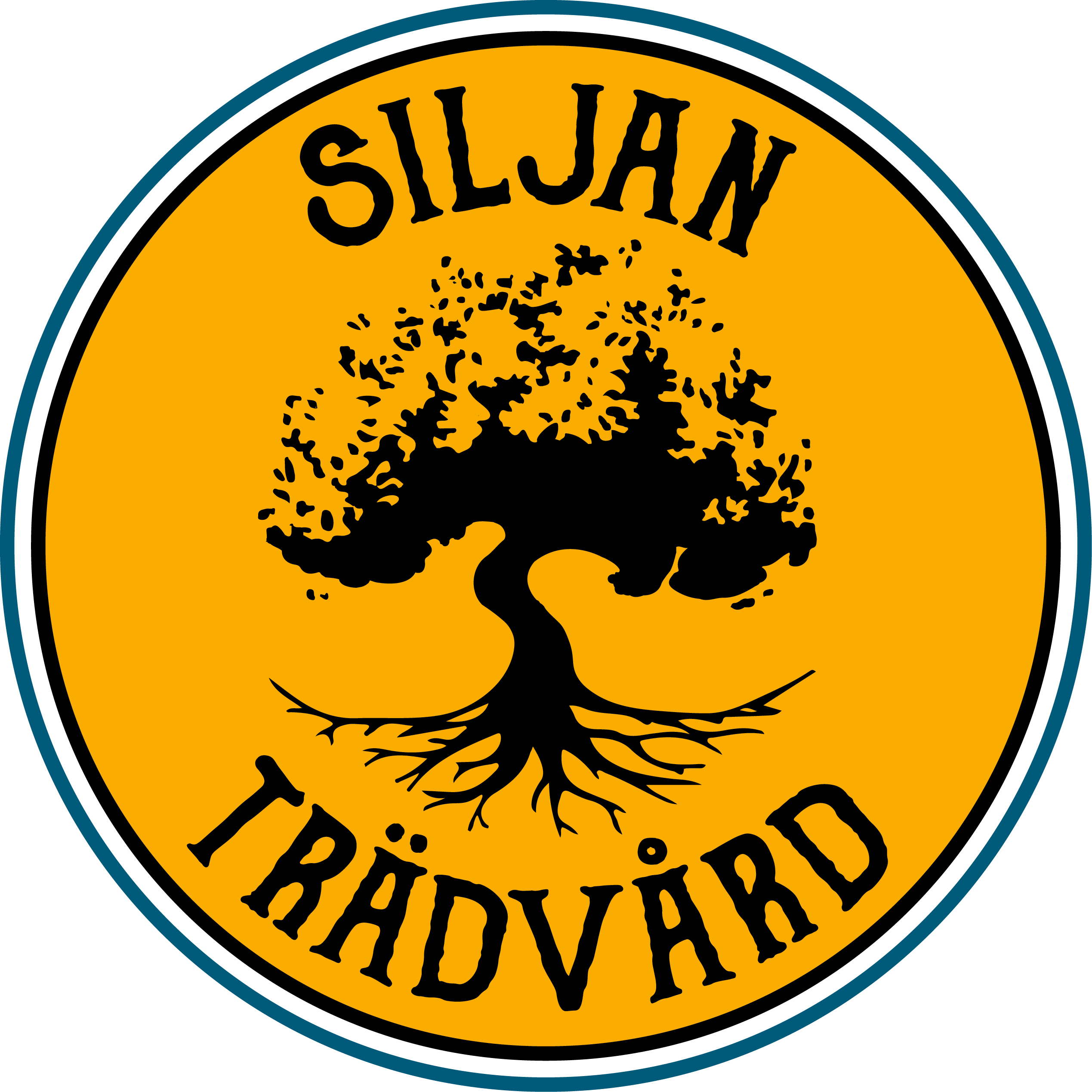 Siljan trädvård logga